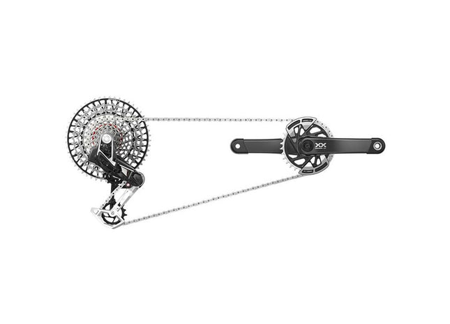 SRAM Groupset, MTB XX T-Type XX T-Type Eagle Transmission Powermeter AXS