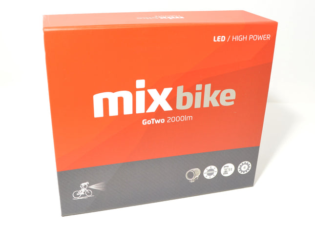 Mixbike GoTwo 2000lm Cykellygte