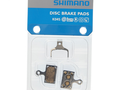Shimano Skivebremseklods K04S Metal 1 par