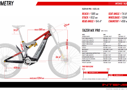 Intense Tazer Pro Carbon MX E-Bike Mountainbike