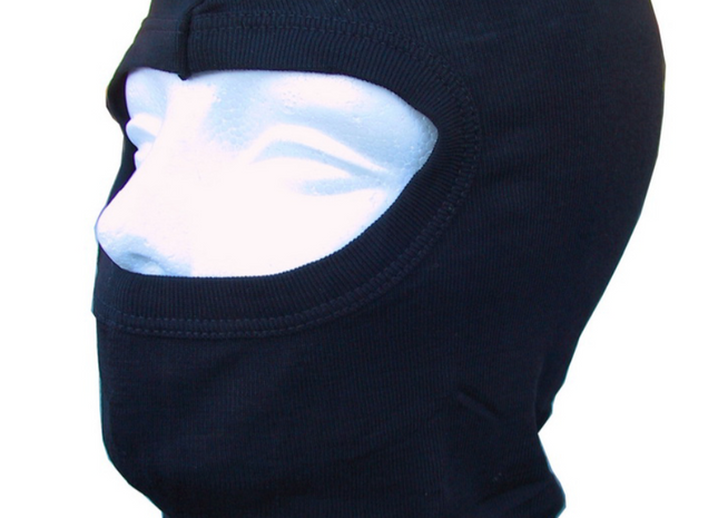 Motorcykel Balaclava Sort – One Size / Halsedisse