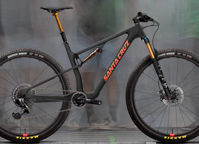 Santa Cruz - Blur - Sort & Laksefarvet