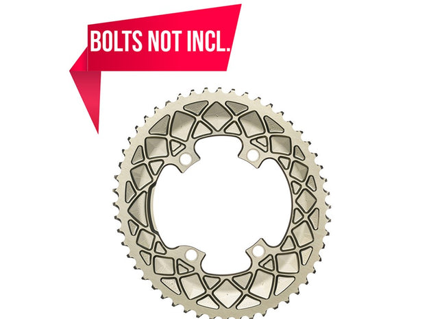 ABSOLUTEBLACK Ø110 mm (Shimano Asymmetrisk) Ydre (dobbelt) 50T 4 huller