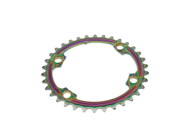 ABSOLUTEBLACK Ø110 mm (Shimano Asymmetrisk) Indvendig (dobbelt) 34T 4 huller