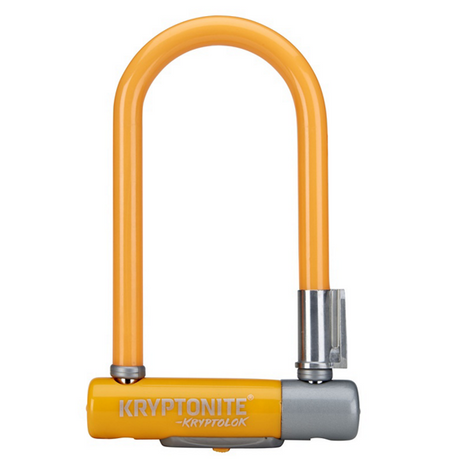 Kryptonite U-Lock Kryptolok 2 Mini7 Bøjlelås 8.2x17.8cm Orange