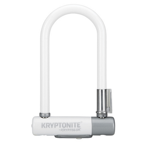 Kryptonite U-Lock Kryptolok 2 Mini7 Bøjlelås 8.2x17.8cm Hvid