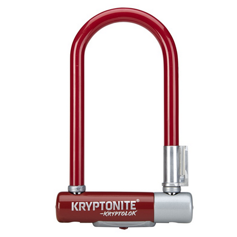 Kryptonite U-Lock Kryptolok 2 Mini7 Bøjlelås 8.2x17.8cm Merlot
