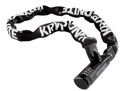 Kryptonite Combo kæde Keeper 712 7mm x 120cm integreret