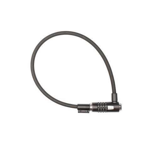 Kryptonite Combo Kabel KryptoFlex 1265 12x65cm Sort