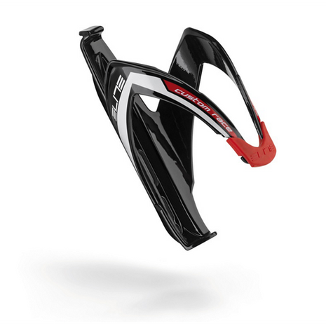 Elite Elite Flaskeholder Custom Race sort glossy rød gr