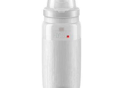 Elite Elite Bottle FLY MTB TEX Clear. Grey Logo 550ml