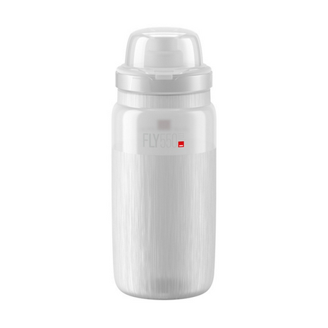 Elite Elite Bottle FLY MTB TEX Clear. Grey Logo 550ml