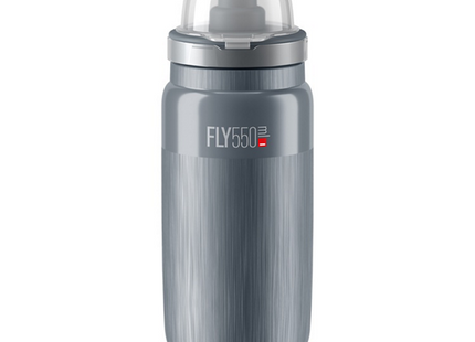 Elite Elite Bottle FLY MTB TEX Grey. Grey Logo 550ml