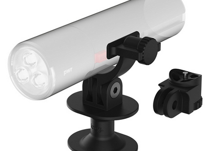 Knog Tilbehør PWR Helmet /GoPro Mount sort