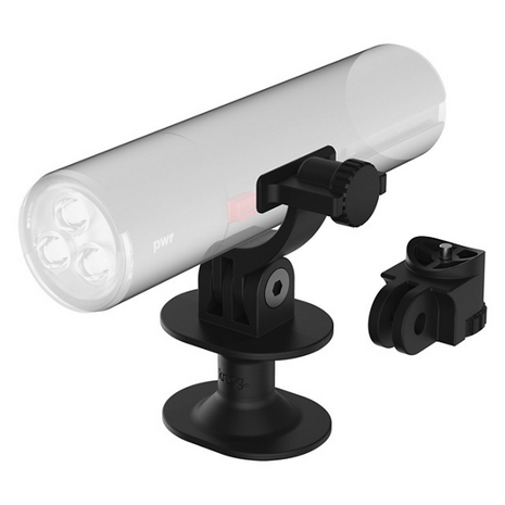 Knog Tilbehør PWR Helmet /GoPro Mount sort