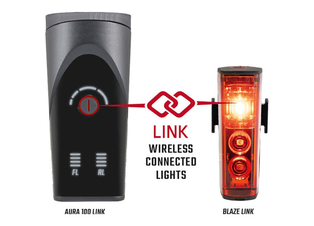 Sigma Aura 100 Blaze Link Cykellygtesæt
