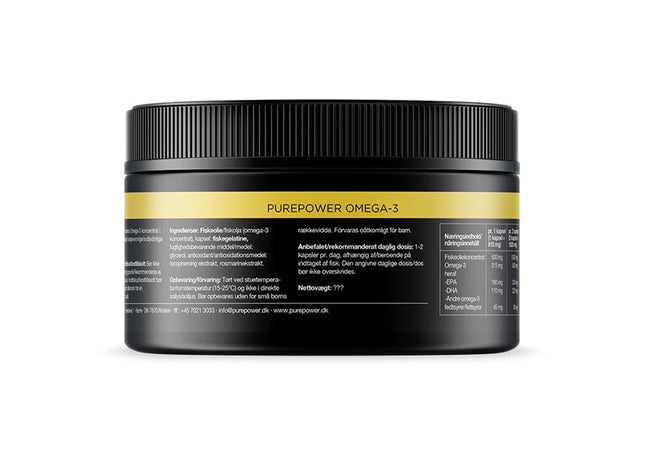 Purepower Omega 3 tilskud