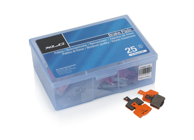 XLC skivebremseklods BP-O32 - 25 Sæt