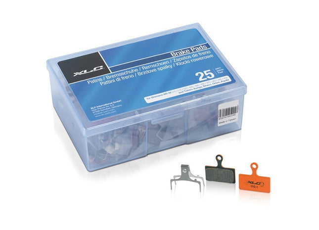 XLC skivebremseklods BP-O25 - 25 sæt