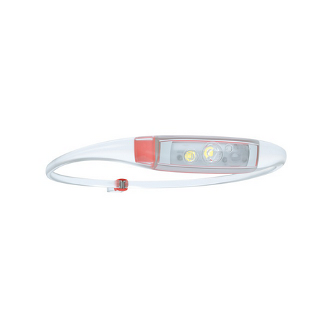 Knog Headlamp Quokka Run Coral Silicon Over-Moulded 100 lumen