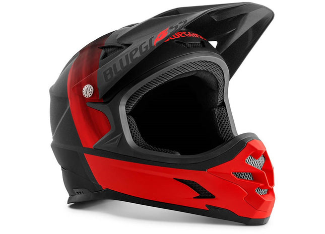 BLUEGRASS Fullface Hjelm Intox Sort/Rød