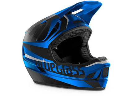 BLUEGRASS Fullface Hjelm Legit Blue Metallic/Sort