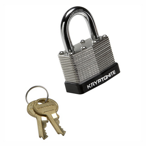 Kryptonite Key Padlock Laminated Steel Hængelås 44mm