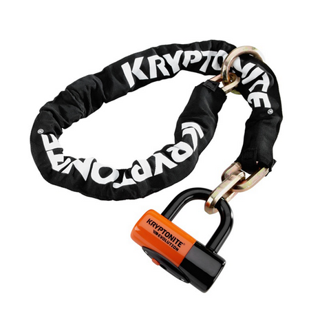 Kryptonite Kædelås NY Noose W EVS4 Kædelås 12mmx130cm Disc 14mm