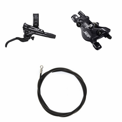 Shimano Skivebremsesæt M8100 Bag XT Postmount Ej Rotor Ej Adapter