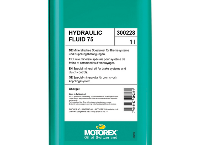 Motorex Racing Fork Oil 7.5W Dunk 25l