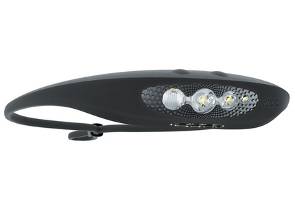 Knog Bilby Headlamp sort Silicon Over-Moulded 400 lumen