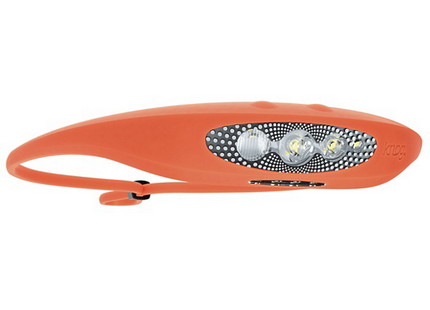 Knog Bilby Headlamp Fluro Orange Silicon Over-Moulded 400 lumen