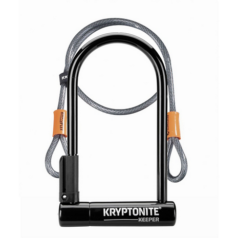 Kryptonite U-Lock Keeper 12 Std Inkl. 4' Flex