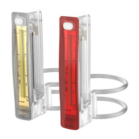 Knog Lygte  Plus Twinpack Translucent