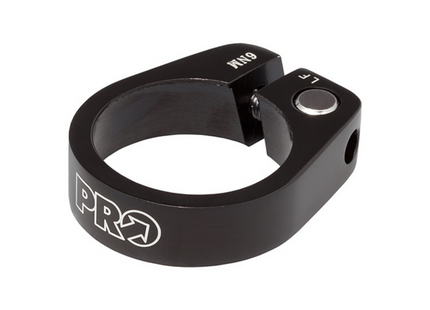PRO Sadelpind Klampe Alu Sort 31.8mm