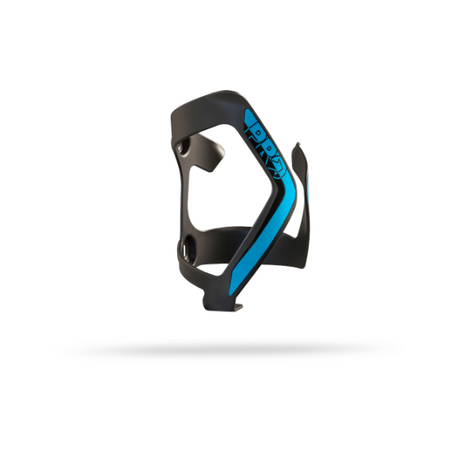 Pro Flaskeholder Alu venstre alloy sort/blå