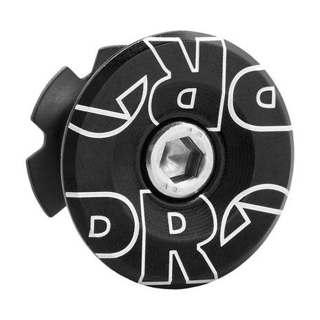 PRO Gap Cap Alu Styrfitting Sort Anodiseret 1 1/8