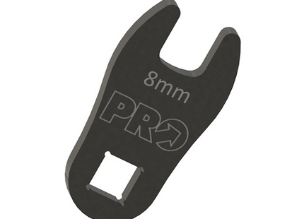 PRO Tool Open End Wrench 8mm / Comp w/ 1/4” Torque Wren