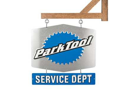 Sign ParkTool Service Dept SDS-1 single-sided