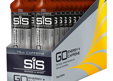 SCIENCEINSPORT SIS Go Energy + Koffein Gel cola 30x60ml