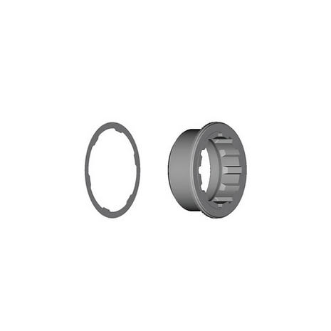Shimano Lock Ring & Spacer CS-M7100