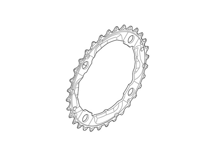 Shimano bremsegreb venstre 2-fgr sort BL-M4100 Skive Bremse