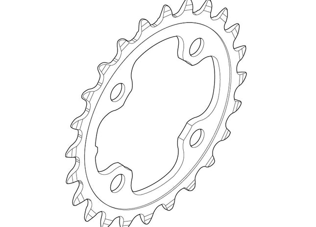 Shimano Klingebolte FC-M780 4 stk M8x8.5mm Indside