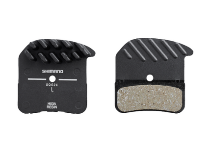 Shimano Skivebremseklods Saint H03A Resin BR-M820 Køleribber H-typ