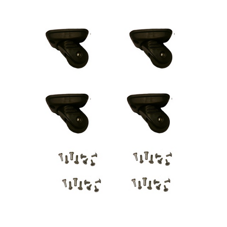 Pro Mega travel case spare parts 4 rotation wheel incl. Bolts