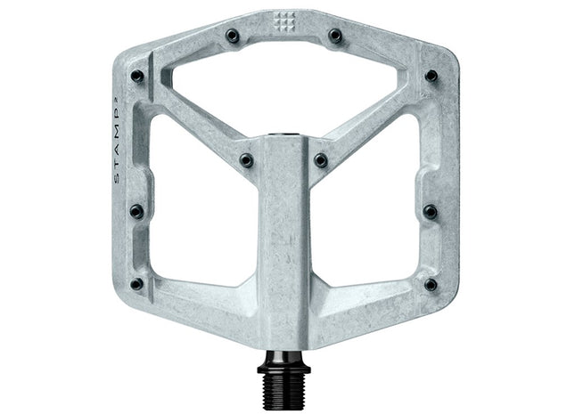 CRANKBROTHERS Stamp 2 Large Flat Raw Pedaler