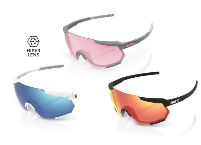 100% Racetrap - Hiper Multilayer Mirror Lens Briller