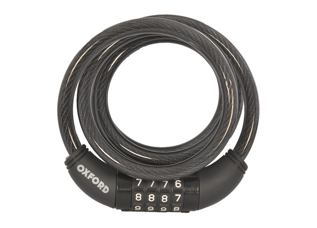 OXC Kodelås 12 Sort 1.5m x 12mm