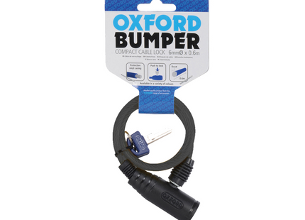 OXC Kabellås Bumper Sort. 6x600mm